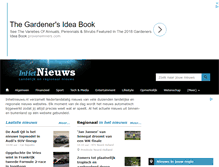 Tablet Screenshot of inhetnieuws.nl
